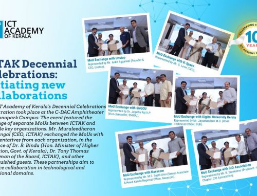 ICTAK Decennial Celebrations: Initiating new collaborations