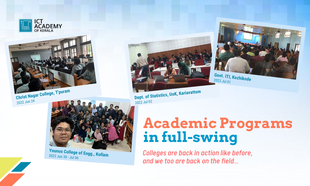 Academic programs in full-swing